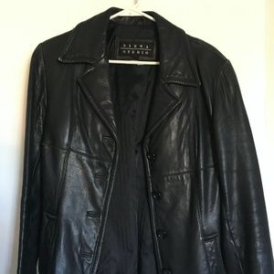Siena leather jacket